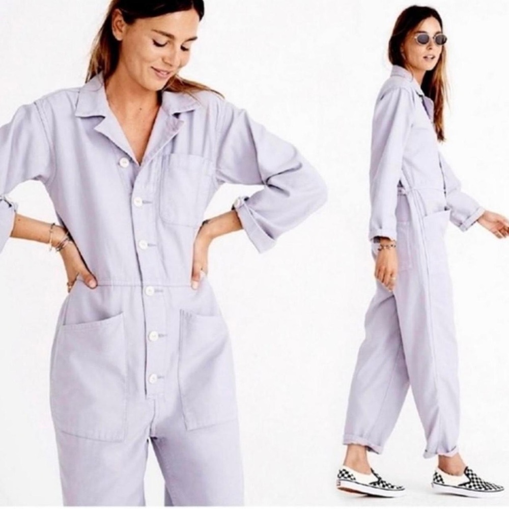 Madewell x As Ever Coverall Jumpsuit - Lilac